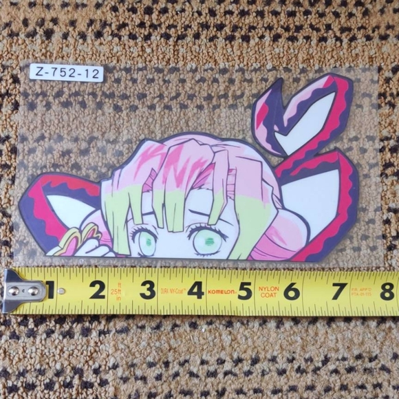 Mitsuri Demon Slayer Car Sticker Anime - Picture 3 of 4